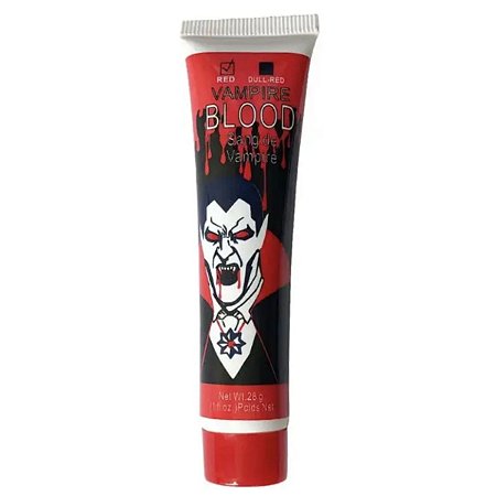 Sangue Falso Artificial Maquiagem Halloween Zumbi Vampiro