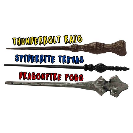 Varinha Mágica Bruxo Halloween Festa Fantasia 03 Modelos