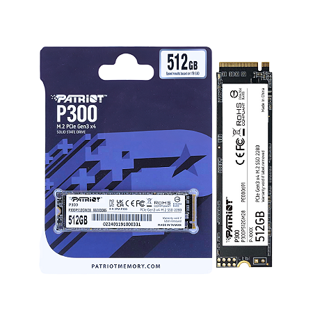 SSD NVME M.2 2280 PATRIOT 512GB