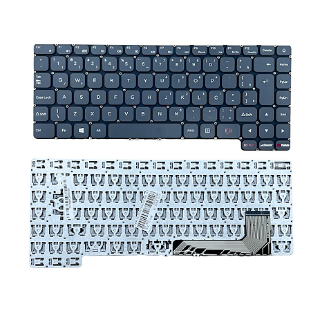 Teclado Positivo Q464C Cinza