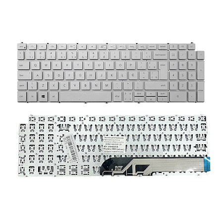 Teclado Dell Inspiron 3501 - Prata