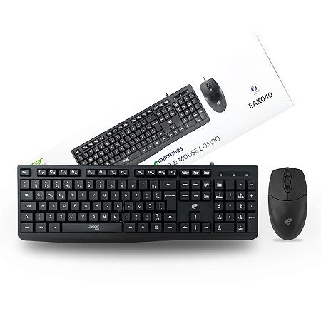 TECLADO E MOUSE ACER EAK040 - COM FIO