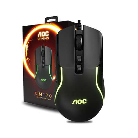 MOUSE AOC GAMER GM170 COM FIO