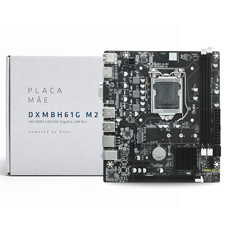 PLACA MÃE DUEX H61 DXMBH61G M.2