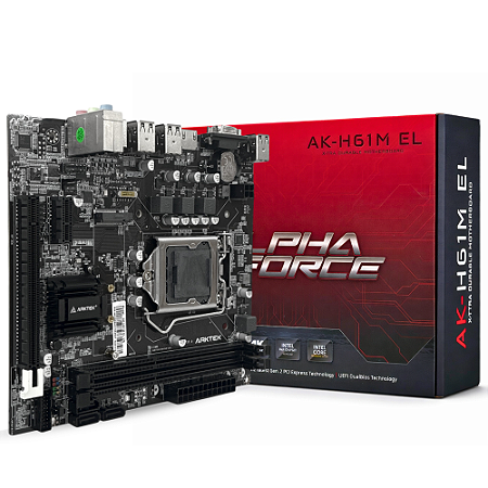 PLACA MÃE ARKTEK H61 NVME M.2 DDR3