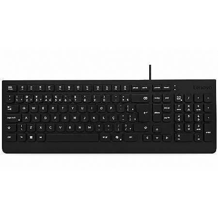 TECLADO LENOVO COM FIO USB