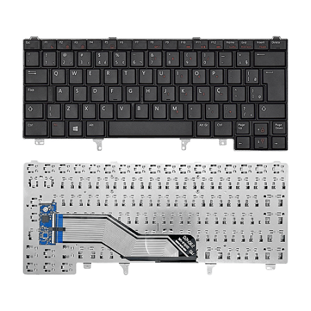 Teclado Notebook - Dell Latitude E5430 - Preto Br