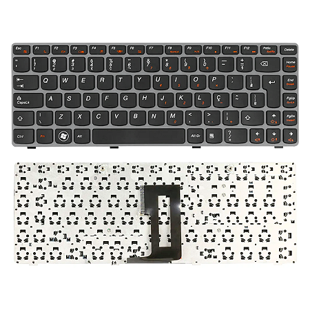 TECLADO LENOVO PRETO Z460