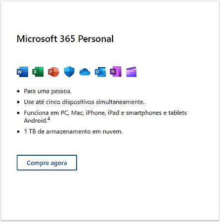 Microsoft Office 365 Personal - Licença/Assinatura com Renovação Anual -  Mercado Pleno Soluções em Tecnologia da Informação