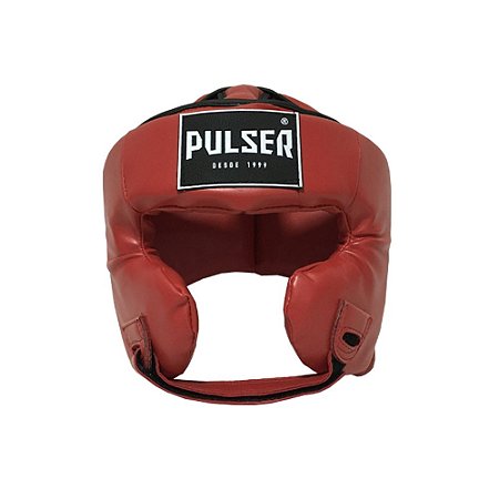 CAPACETE PROTETOR FECHADO PARA TREINO MUAY THAI, MMA, BOXE - PULSER