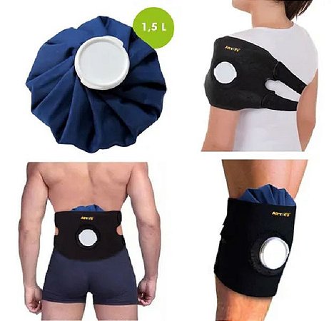 CINTA PARA BOLSA TÉRMICA DE GELO UNIVERSAL + BOLSA DE GELO