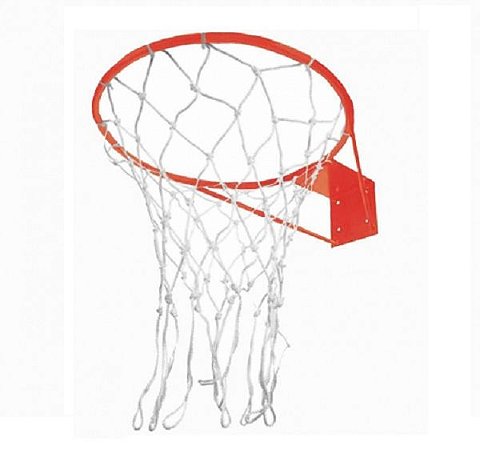 ARO DE BASQUETE SEMI OFICIAL D= 41 CM COM REDE - KLOPF