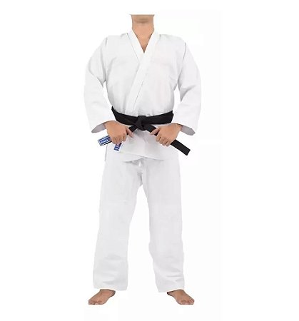 KIMONO COMBATE JIU JITSU OU JUDÔ INICIANTE  BRANCO ADULTO - TORAH
