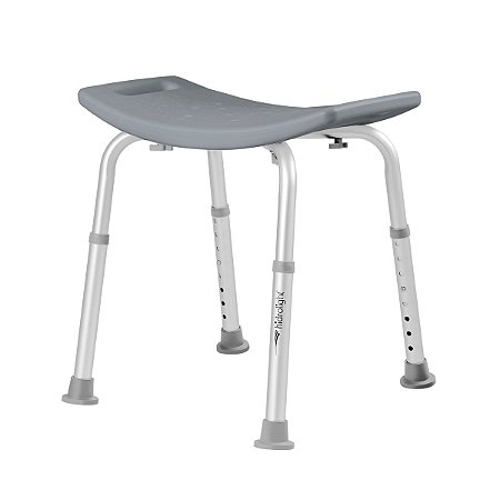 Banco Para Banho Simples 130 kg Altura Ajustável Hidrolight