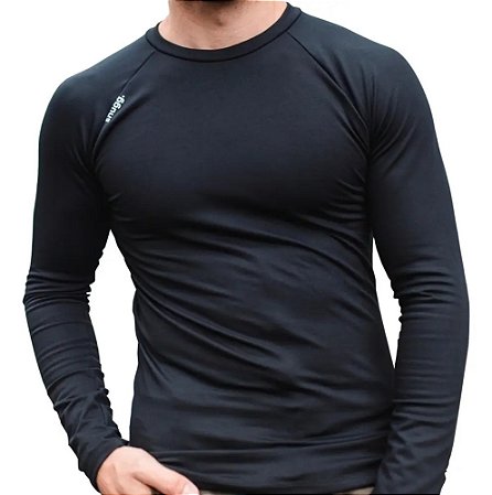 Camiseta Térmica Segunda Pele Proteção UV50+ Unissex Snugg