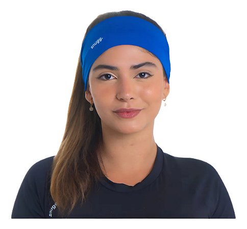 Headband Faixa de Cabelo Running Proteção UV50 Unissex Snugg