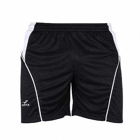 Calção Short Uruguai Futebol Corrida c/ Forro Preto Finta