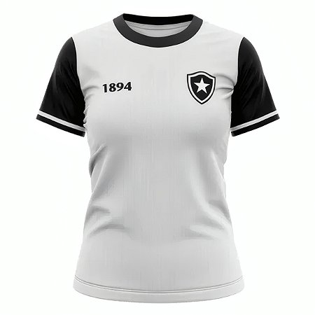 Camisa Botafogo Troféu Feminina Adulto Branco Original Braziline