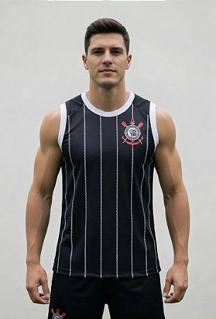 Camiseta Corinthians Nós Regata Masculina Original Braziline