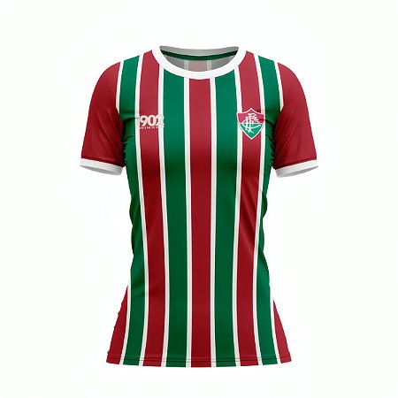 Camisa Fluminense Attract Feminina Tricolor Original Braziline