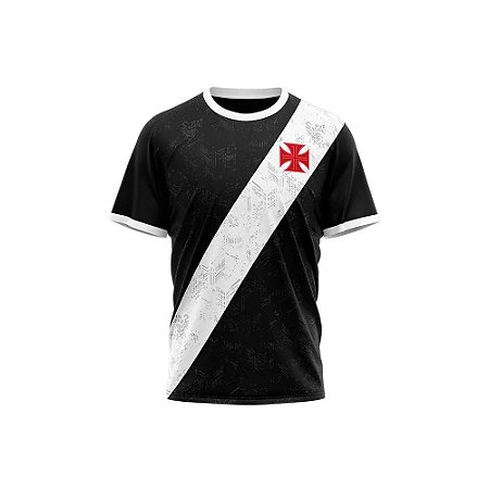 Camisa Vasco Da Gama Building Tradicional Adulto Original Braziline
