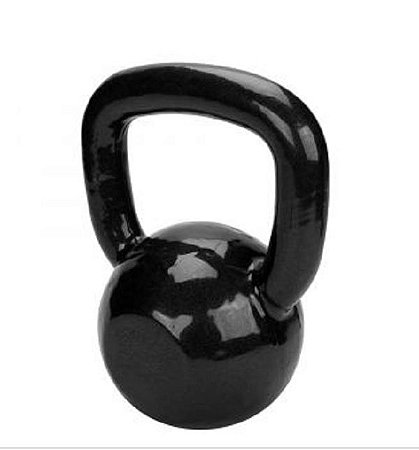 KETTLEBELL IRON CAST EMBORRACHADO MUSCULAÇÃO