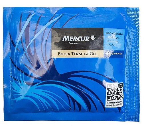BOLSA TÉRMICA GEL MERCUR - FLEXÍVEL - QUENTE/FRIA – PEQUENA