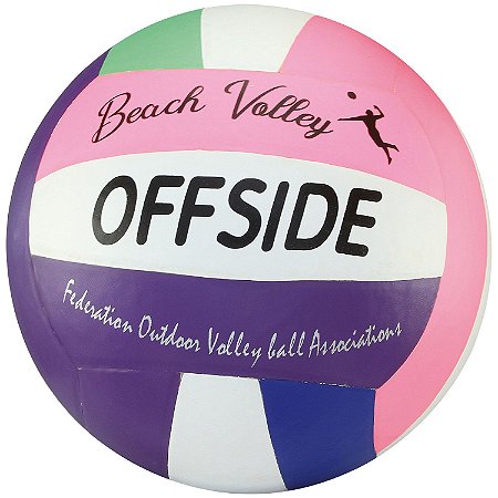 BOLA DE VÔLEI DE PRAIA OFICIAL OFFSIDE – COSTURADA DA MÃO