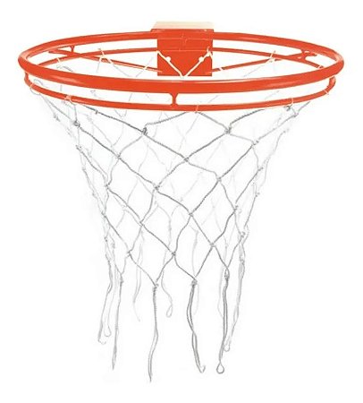 ARO DE BASQUETE OFICIAL D= 46 CM COM REDE - KLOPF