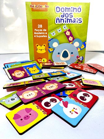Dominó dos animais - 3+
