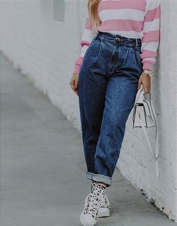 calça jeans bolso faca
