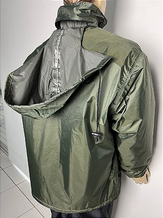 Jaqueta Nylon Verde Militar