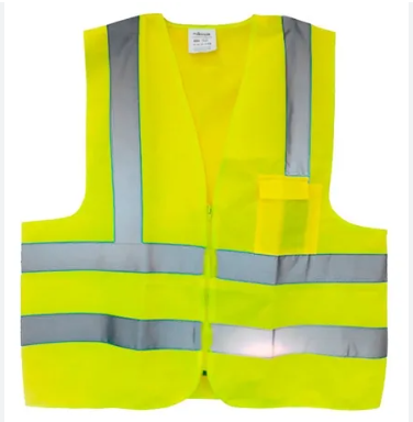 Colete Refletivo de Alta Visibilidade Amarelo classe 2