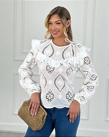 BLUSA BORDADOS SUENOS