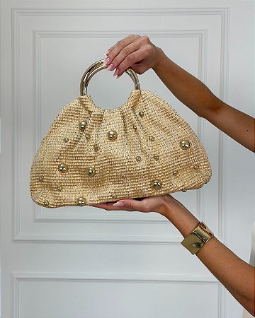 BOLSA PALHA METAL
