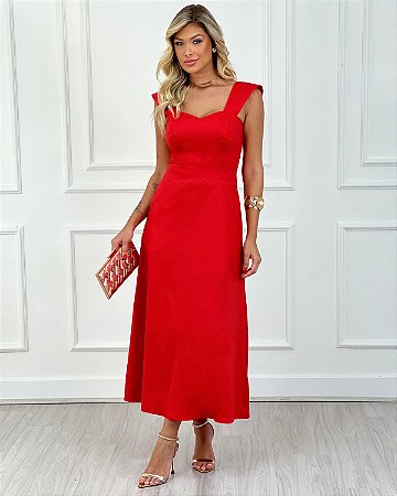 VESTIDO TRICOLINE CATIA