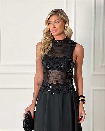 BLUSA BRILHO LAYZA