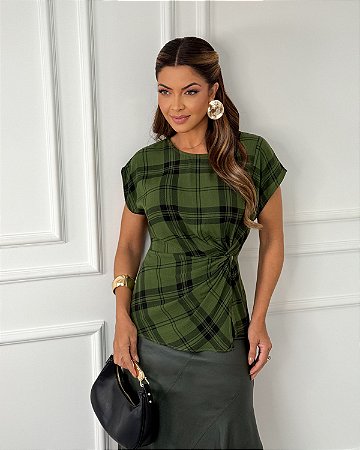 BLUSA LIGIA XADREZ