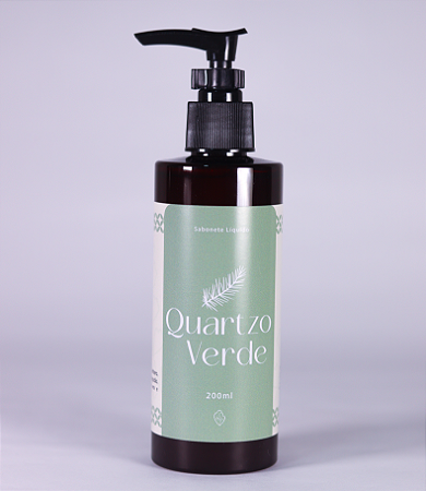 Sabonete Líquido Terapêutico - Quartzo verde 200ml
