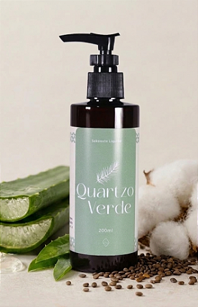 Sabonete Líquido Terapêutico - Quartzo verde 200ml