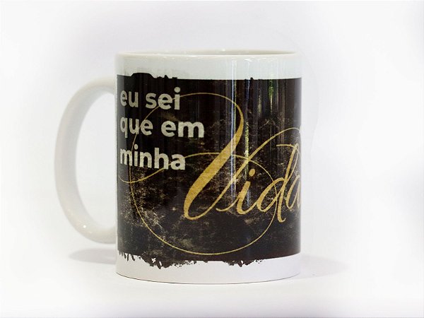 Caneca "Minha Vida é Benção"