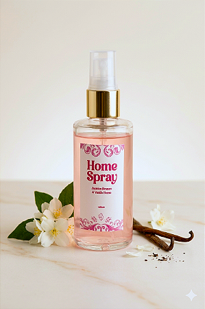 Home Spray Jasmim Branco e Vanilla Home 60 ml
