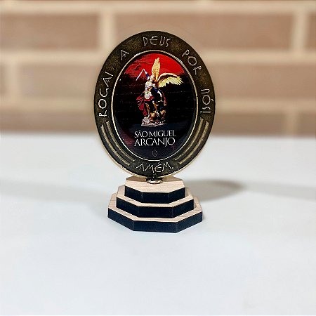 Medalhão de São Miguel Arcanjo 11cm