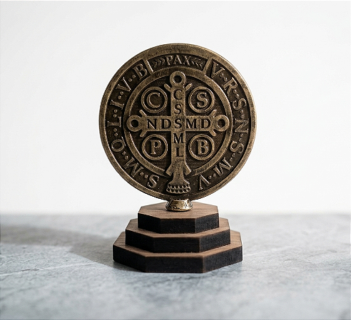 Medalhão de São Bento 09 cm
