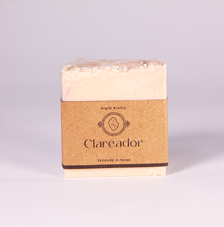 Sabonete em barra Terapêutico argila branca - argila branca