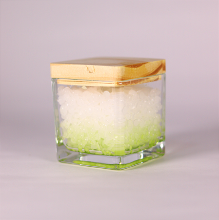 Vela aromática granulada 6x6 cm - Bamboo