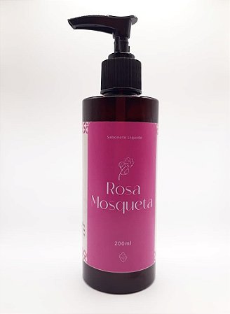 Sabonete Líquido Terapêutico Rosa Mosqueta - Manteiga de cupuaçu e jaboticaba