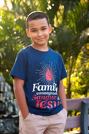 Camiseta Infantil "Família Consagrada"