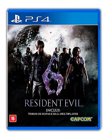 Resident Evil 6 PS4 Mídia Digital