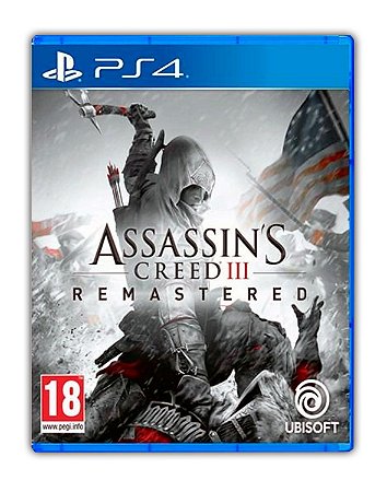 Assassin's Creed 3 III: Remastered PS4 Mídia Digital